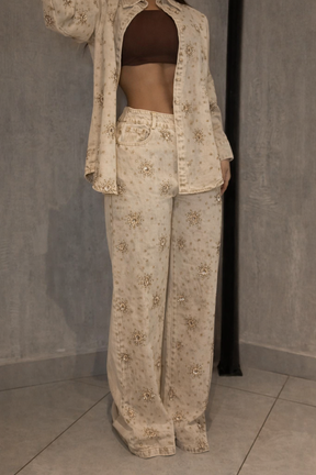 Conjunto Jeans Crystal Sienna